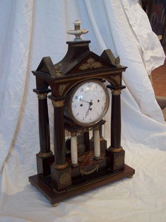 Biedermeier clock